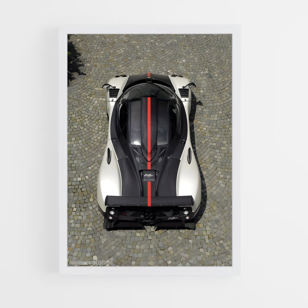 Poster Supercar Symphony – affiche Pagani (vue 3)
